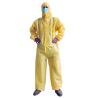 Buy cheap PE Type 3 Disposable Coveralls With Tape Disposable Chemical Coverall For Oil from wholesalers