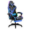 Buy cheap Polyvinyl Chloride Frame Material RGB Gaming Chair with Massage and Led Lights from wholesalers