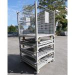 Customized Steel Logistics Cage Fodable Turnover Cage Galvanized