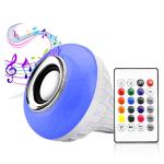E27 CCT 270k-6500k Ra>80 AC176-264V TUV Smart Music Bulb