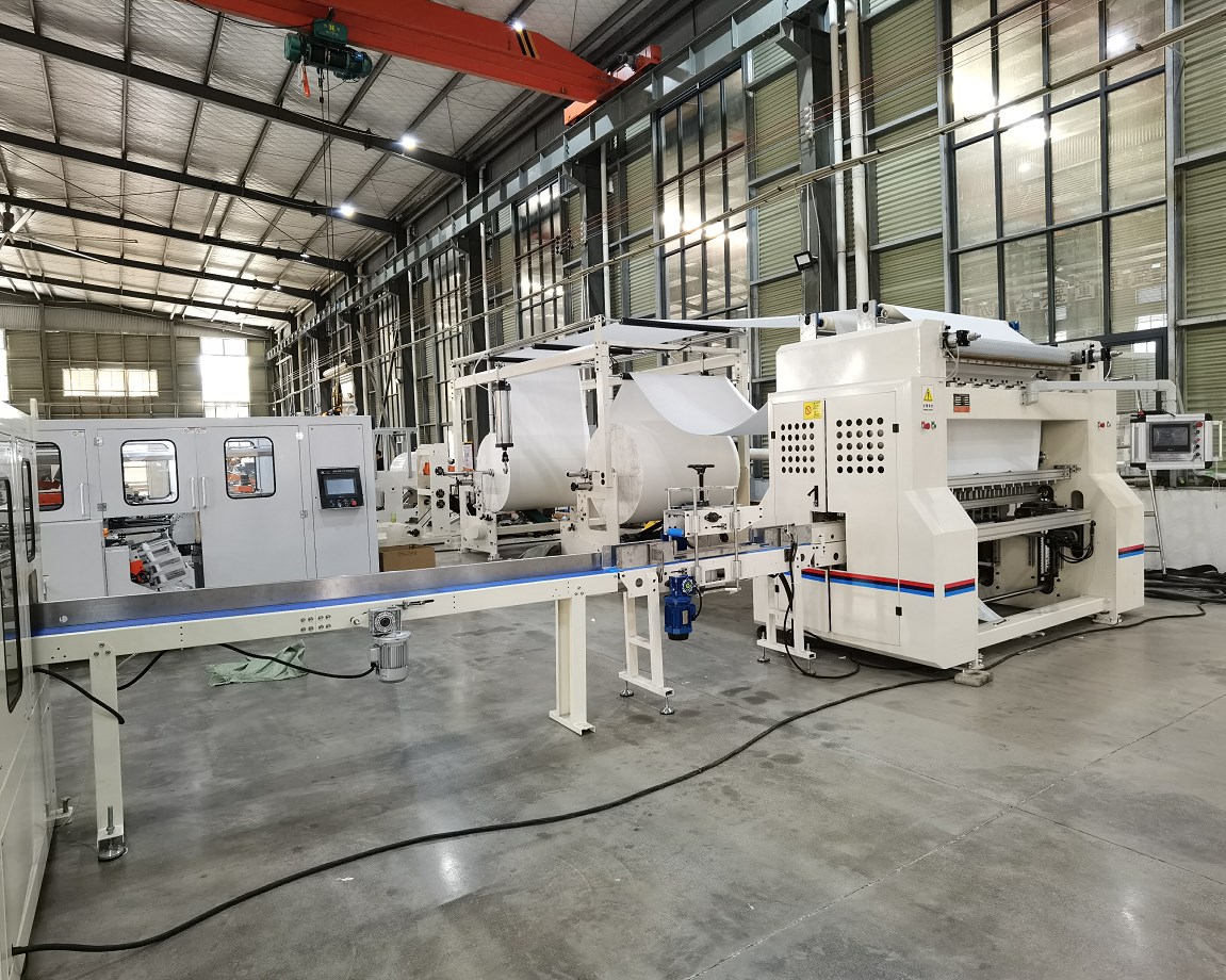 High Production Capacity Facial Tissue Paper Making Machine Production Line Price