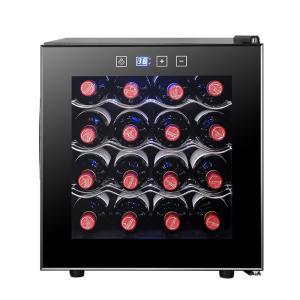 China 50W 220V Small Wine Cooler Refrigerator 12 Bottle For Hotel Car factory