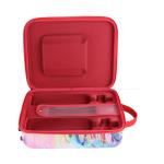 Red Zipper EVA Tool Case For Wine Bottle 111*271*341mm Hard