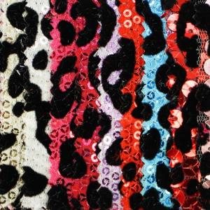 China Pile Coating 250GSM Sequin Cloth Material Decorated Shining Fabric factory