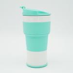 Lightweight 150g 400ML Collapsible Silicone Coffee Cup