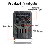 PR300C 720P Hunting Camera IP54 waterpoof 30FPS