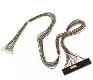 China Molex 1.8m Cable Harness Assembly Nickel Long Flat Coaxial factory