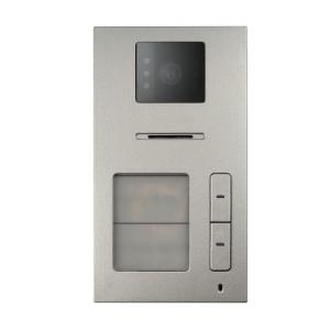 China For 2 Apartments 2 Wire Video Doorbell 2MP HD Intercom Camera With Name Plate factory
