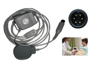 China Goldway 6 Pin US Fetal Transducer Probe Toco Doppler 3 In 1 12 Months Warranty factory
