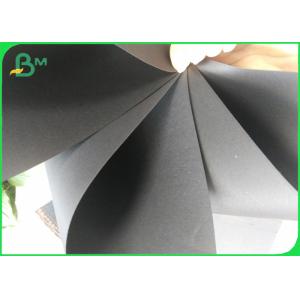 Single Sided Black Card Paper 110 - 450gsm For Photo Albums