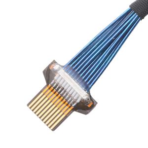 36AWG Micro Coaxial Cable – 50Ω Impedance – FPC 10-Pin to FPC 10-Pin – UL1354