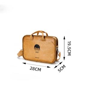 Washable Kraft Paper DuPont Handheld Retro Waterproof Lightweight Environmental
