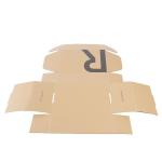 Custom Logo Cardboard Brown Mailer Box For Kraft Corrugated Paper Shipping