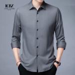 Men's Cotton Graphic Dress Shirt Button Down Stretch Long Sleeve Short Sleeve