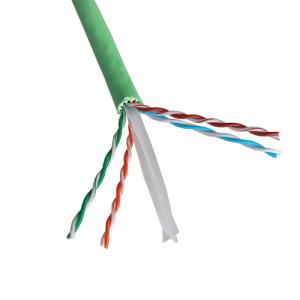 China 23AWG 10Gbps Cat6A Lan Cable UTP Network Cable factory