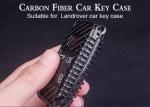 100% Real Landrover Shockproof Carbon Fiber Car Key Case