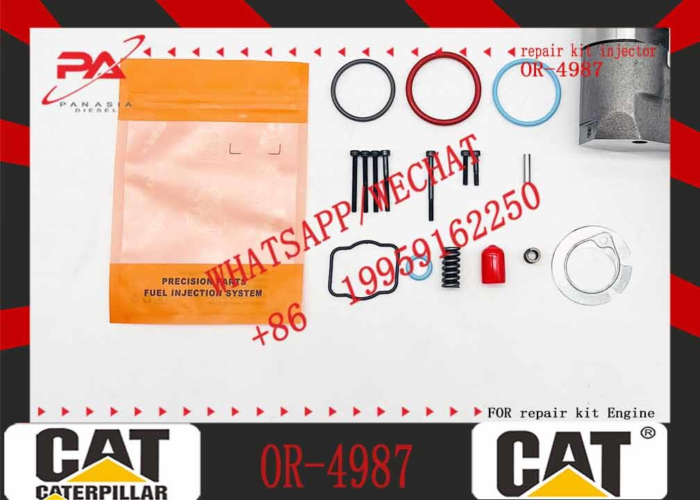 Excavator Parts C12 Engine Injector 208-9160 0R-9595 1OR-1814 OR-4987 161-1785 fuel injector For Excavator