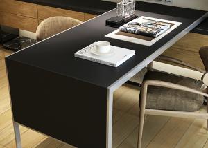 China Black Color PVC Self Adhesive Wallpaper For Study Room,No Glue Needed factory