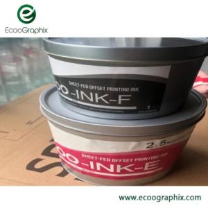 Oil Based Offset Printing Inks Fast Dry For Printing Packaging Advertisement,