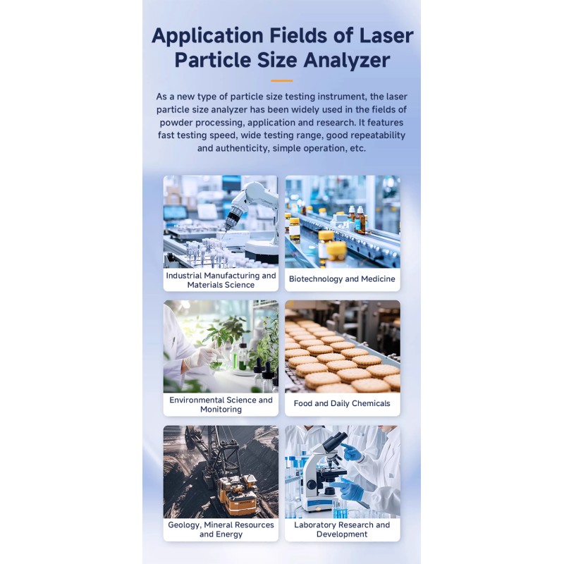 BXT2020-L Dry method 0.1-800μm Automatic Laser Particle Size Analyzer