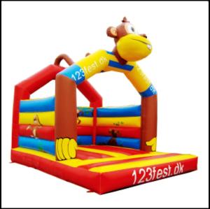 China Cheap Annimal Inflatable Christmas Amusement Park Jumping Bouncer Trampoline factory