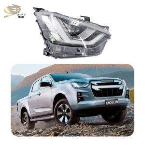 China ABS Exterior Body Kits Led Head Light For Isuzu D-Max 2020 2021 factory