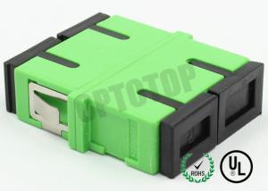 China SC / APC Optical Cable Adapter Duplex 2F , SC Fiber Optic Connector Adapters factory