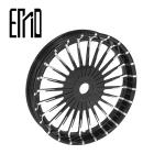 INCA Customization Motorcycle Accessory LG-34 24 bright spokes center pleated