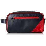 Waterproof Men PU Leather Travel Shaving Kit Bag