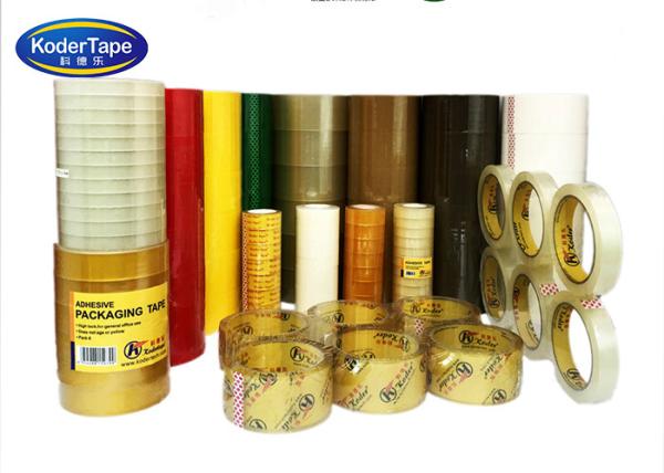 Branded Packing Adhesive Tape , Self Adhesive Bopp Packing Tape For Cartoon