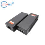 Passive POE Injector 10/100Mbps 48V/30W, PoE Pin:4,5+/7,8- 100meters for Cameras