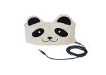 Stereo Sound Wired Noise Cancelling Headphones 1300MM Cord Length Panda Style