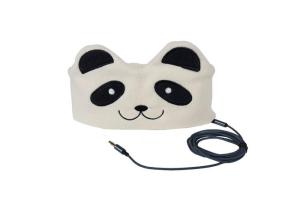 China Stereo Sound Wired Noise Cancelling Headphones 1300MM Cord Length Panda Style factory