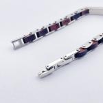 Stainless steel fashion trend jewelry men's titanium steel bracelet