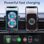 Aluminum Alloy Double Coil Magsafe Phone Mount Automatic Identification