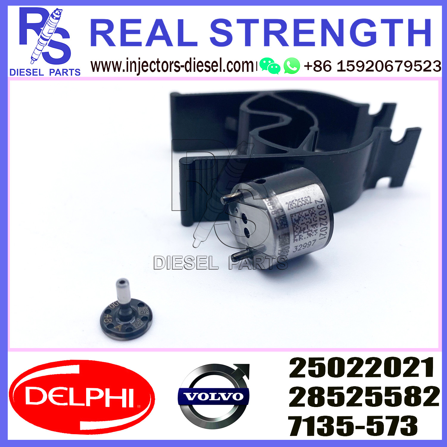 Diesel Fuel injector nozzle L374PBD and injection valve 28525582 kit 7135573 7135-573 for injector 33800-4A710