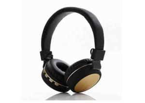 China Black Waterproof Overhead Headphones . Over Ear Noise Cancelling Headphones factory
