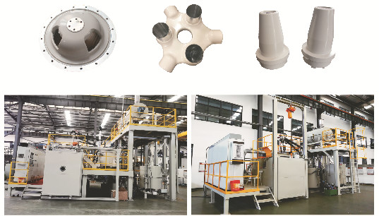 Solid Resin Vacuum Casting machine Static Mixing 10-1100KV HV Switchgear insulator HV cable joint accessories