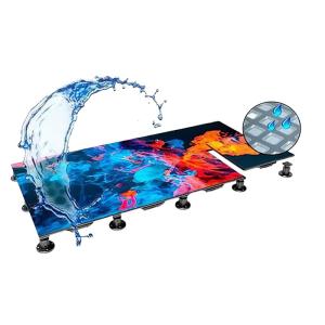 China P2.97 Interactive Dance Floor LED Display SMD1415 Rainproof For Outdoor Concert factory