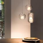 Nordic Creative Post Modern Staircase Marble Pendant Light Bar Bedroom Bedside