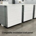 Water Resistant Color Steel EPS Sandwich Composite Insulation Wall Panel With