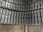 320x86x55/400x86x55/450x86x55 Zigzag Pattern Skid Steer Loader Rubber Track