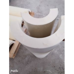 China Fireproof PIR Pipe Insulation Sections Polyisocyanurate Foam Sheets Tubular Shell Design factory