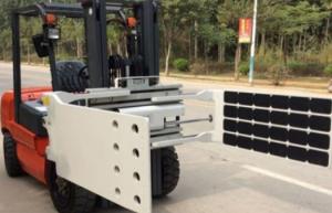 China Container Handling Forklift Carton Clamp 1760mm Opening factory