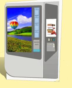 China Solutions for Smart Bible Koran Books Vending Machines, With 50inch Touch Screen, 1500pcs Large Capacity, Free Service factory