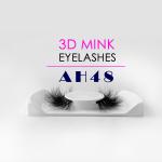 Natural Black Reusable Mink Eyelashes Soft Cotton Band Customized Thickness