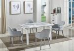 Modern Extendable Fashionable Marble Top Dining Room Table For Home