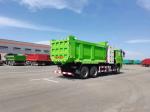10 Wheels SHACMAN F3000 CNG Dump Truck 6x4 Euro V WEICHAI-430HP Green Perfect