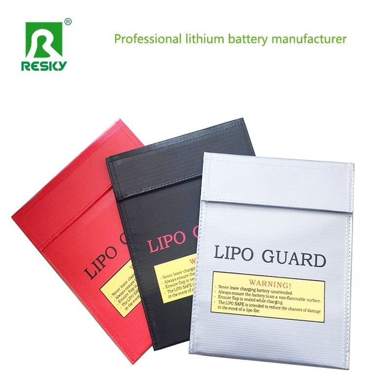 RC Lipo Battery Safe Bag Anti Explosion Anti Fire For Lithium Batteries