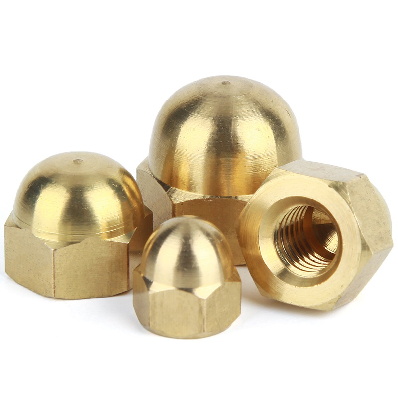 Building M2-M30 Fastener 304 Stainless Steel Hexagon Round Head Nut with Decorative Cover